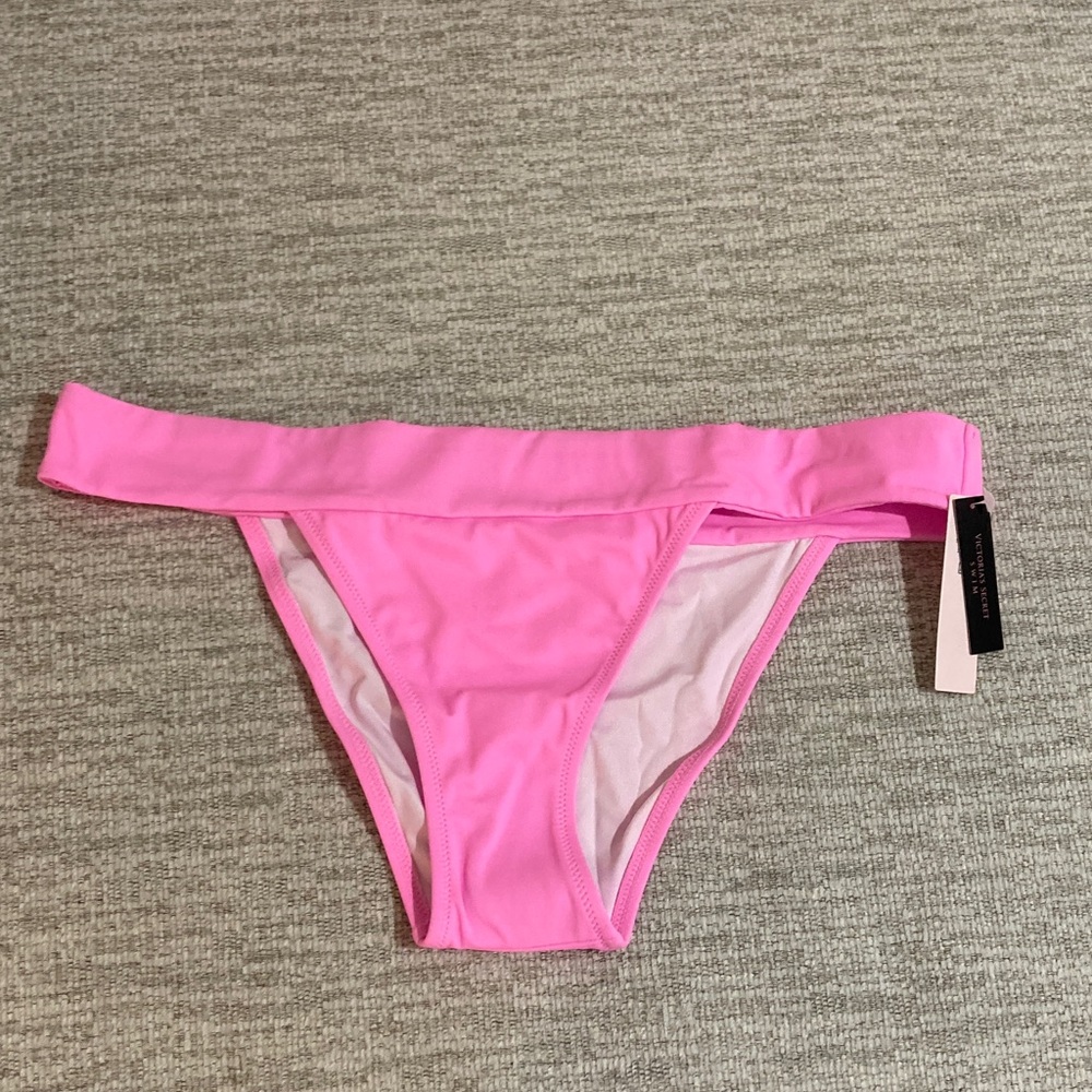 Victoria's Secret Bright Pink Swim Bottom xl